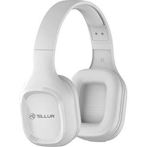 TELLUR Pulse Bluetooth-hoofdtelefoon, over-ear, BT5.0, tv-hoofdtelefoon, geïntegreerde microfoon voor handsfree bellen, grote hoofdtelefoon, HiFi-HD-geluid, 40 mm drivers, bass boost, licht design en