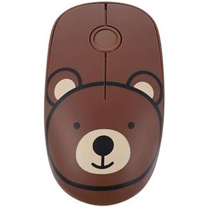 Tellur - Kids Wireless Mouse - Bear - Draadloos - Ergonomisch Ontwerp
