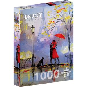 Puzzle 1000 Teile ENJOY – Regentag in Paris