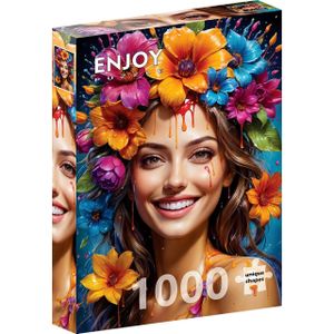 Flower Girl Puzzel (1000 stukjes)