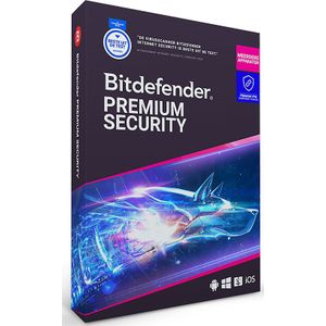 Bitdefender - Premium Security - Antivirus - 10 Apparaten - 1 Jaar - Windows - Mac - Android - iOS