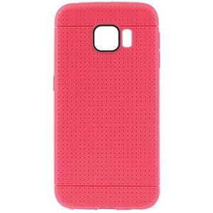 LD Case Mobiele telefoon shell, achterzijde bescherming, halfstijf, A000045 integraalhelm voor Samsung S6 Edge G925, roze