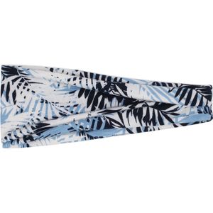 MJ Sports Premium Camo Haarband Blue Leaf - Camo Sporthaarband voor Dames en Heren - Hoofdband Sport - Fitness - Hardlopen - Bandana