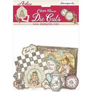 Stamperia - Alice Charms Clear Die Cuts (DFLDCP18)