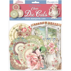 Stamperia - Clear Die Cuts - Casa Granada