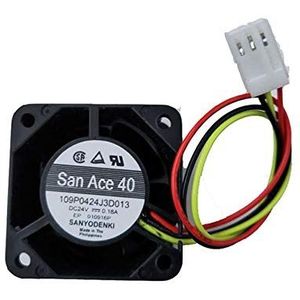 109P0424J3D013 4028 DC24V 0.18A 3Pin Inverter fan Heat dissipation