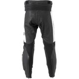 MUGENRACE - RBRS-1 - Leren Motorbroek - Zwart Wit Fluo Geel