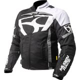 MUGENRACE - Aggressore-T - Waterdichte Textieljas - Zwart Wit