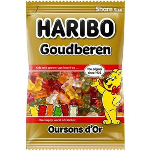 Snoep haribo goudbeertjes zak