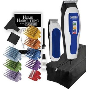 Wahl - Colorpro Combo - Tondeuse en Trimmer - Zwart - Inclusief 8 Kleurgecodeerde Kammen
