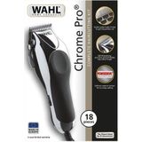 Moser - 20103.0460 ChromePro Clipper - Tondeuse - Zwart - Met 9 Opzetkammen