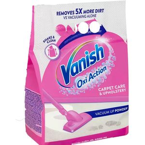 Vanish Oxi Action - Tapijtreiniger - Dieptereinigend Poeder voor Tapijt & Meubels - 650g