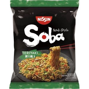 9x Nissin Soba Bag Teriyaki 110 gr