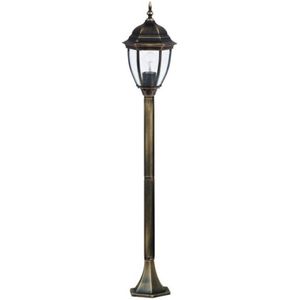 Rabalux Toronto - Klassieke antiek gouden lamp - Tuinlamp / E27 / 60W / IP44