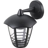 Rabalux 8617 Marseille, buitenwandlamp neerwaarts, zwart