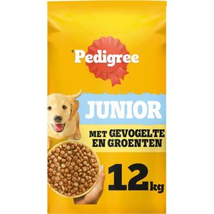 Pedigree Junior Hondenbrokken Gevogelte en Groenten 12 kg