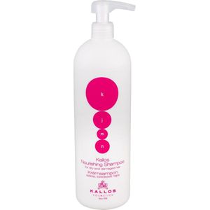 Kallos KJMN Professional Nourishing Shampoo Voedende Shampoo voor Droog en Beschadigd Haar 1000 ml