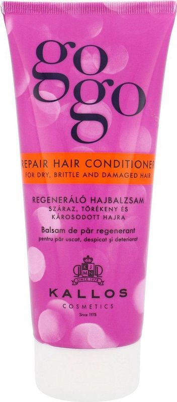 Kallos - Gogo - Conditioner - Voor Droog en Beschadigd Haar - 200 ml