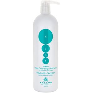 Kallos KJMN Deep Cleansing Dieptereinigende Shampoo voor Vet Haar en Hoofdhuid 1000 ml