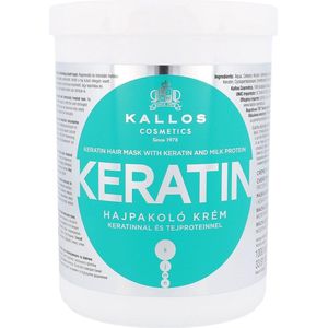 Herstellend Haar Masker Kallos Cosmetics Keratin (1 L)