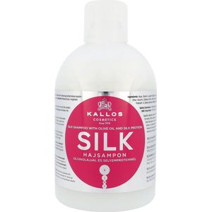 Kallos KJMN Professional Silk Zijdezachte Shampoo voor Droog en Overgevoelig Haar 1000 ml