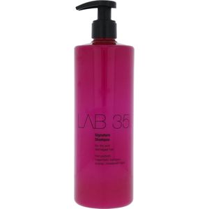 Kallos - LAB 35 Signature - Shampoo - 500 ml - Voor Droog en Beschadigd Haar