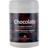 Kallos - Classic Chocolate - Haarmasker - 1000 ml - Voor Droog en Beschadigd Haar