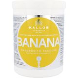 Kallos - KJMN Professional - Haarmasker - Banana - 1000 ml - Multivitamine Complex