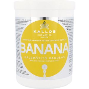 Kallos Banana Versterkende Masker met Multivitamine Complex 1000 ml