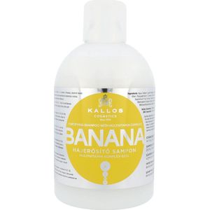 Kallos KJMN Professional Banana Versterkende Shampoo met Multivitamine Complex 1000 ml