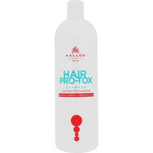 Kallos Hair Pro-Tox Shampoo met Keratine voor Droog en Beschadigd Haar 1000 ml