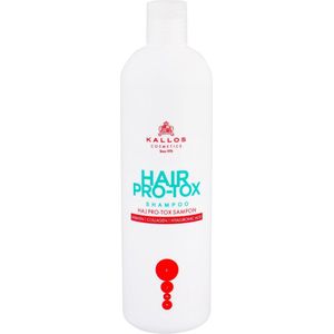 Kallos Hair Pro-Tox Shampoo met Keratine voor Droog en Beschadigd Haar 500 ml