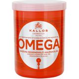 Kallos KJMN Professional Omega Haarmasker - 1000 ml - Voedend - Met Omega-6 Complex en Macadamia Olie