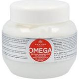 Kallos KJMN Professional Omega Haarmasker - 1000 ml - Voedend - Met Omega-6 Complex en Macadamia Olie