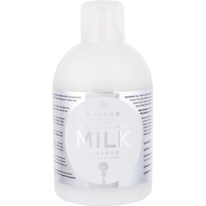 Kallos Milk Shampoo voor Droog en Beschadigd Haar 1000 ml
