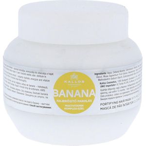 Kallos - KJMN Professional Haarmasker - Banana - 275 ml - Multivitamine Complex