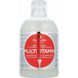 Kallos - Multivitamin Shampoo with Ginseng Extract and Avocado Oil - 1000ml