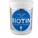 Kallos KJMN Professional Biotin - Haarmasker - 1000 ml - Voor Dun Haar