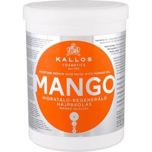 Kallos KJMN Professional Mango - Haarmasker - 1000 ml - Mango Olie