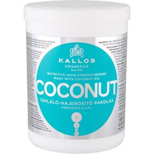 Kallos KJMN Professional Haarmasker - Kokos - 1000 ml