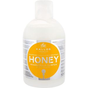 Kallos KJMN Professional Honey - Shampoo - 1000 ml - Hydraterend voor Droog Haar