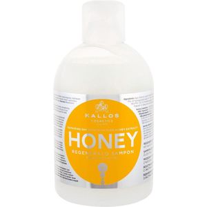 Kallos Honey Hydraterende en Revitaliserende Shampoo voor Droog en Beschadigd Haar 1000 ml