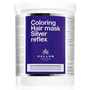 Kallos Silver Reflex Haarmasker neutraliseert gele Tinten 1000 ml