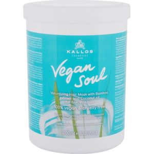 Kallos Vegan Soul Volumizing Voedende Masker voor meer volume 1000 ml