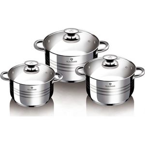 WAS Germany - Steelpan Kookgerei 21, 28 cm, roestvrij staal 18/10