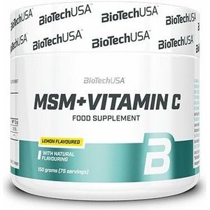 Biotech USA - MSM + Vitamine C - 150 G - 100% Vegan