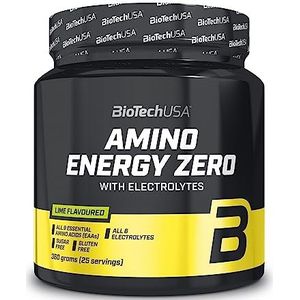 Biotech USA Amino Energy Zero 1 x 360g - Strength and endurance - No less than 6 electrolytes in the composition (Lime)