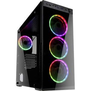 Kolink Housing Horizon RGB Midi-Tower, Tempered Glass