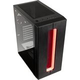 Kolink Nimbus RGB Midi-tower PC-behuizing Zwart 1 voorgeïnstalleerde ventilator, Geïntegreerde verlichting, Zijvenster,