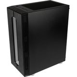 Kolink Nimbus RGB Midi-tower PC-behuizing Zwart 1 voorgeïnstalleerde ventilator, Geïntegreerde verlichting, Zijvenster,